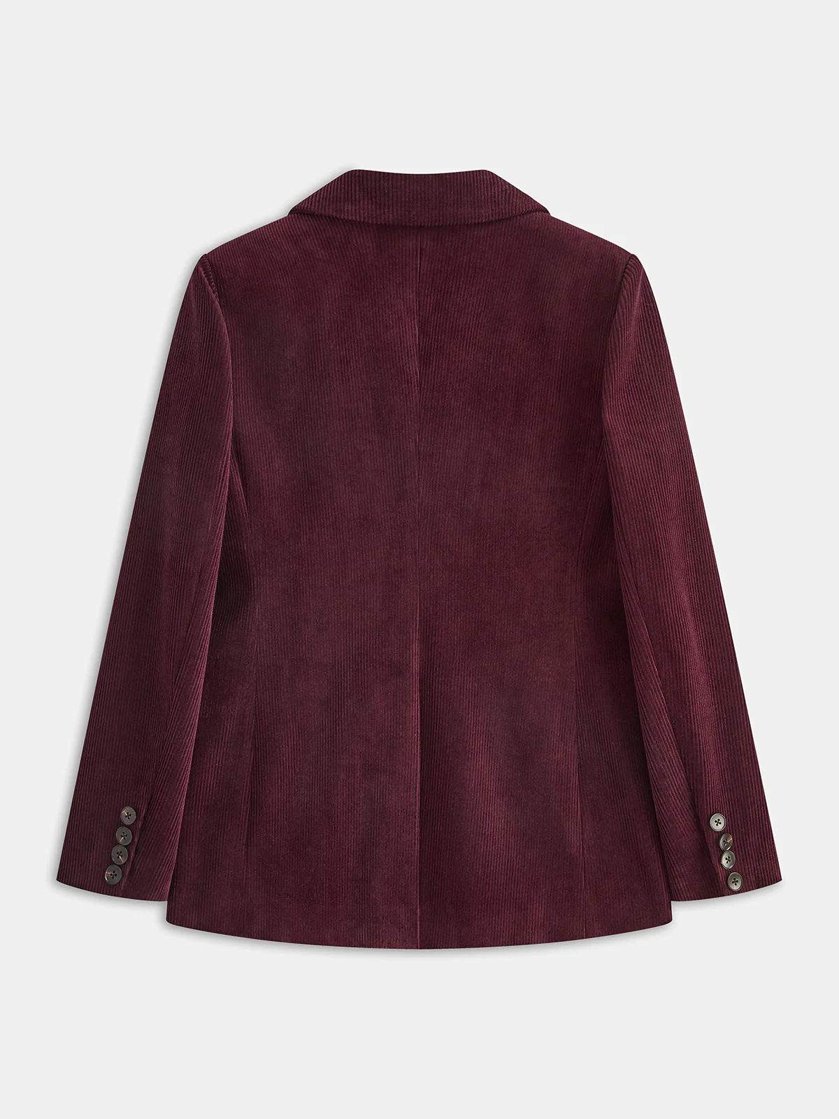 Corduroy Double-Breasted Blazer